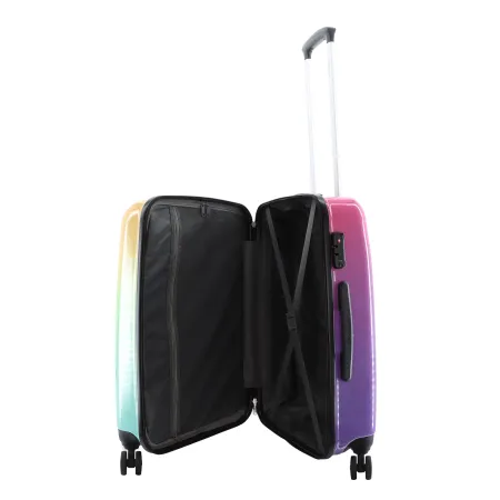 Średnia walizka Saxoline Rainbow 63l